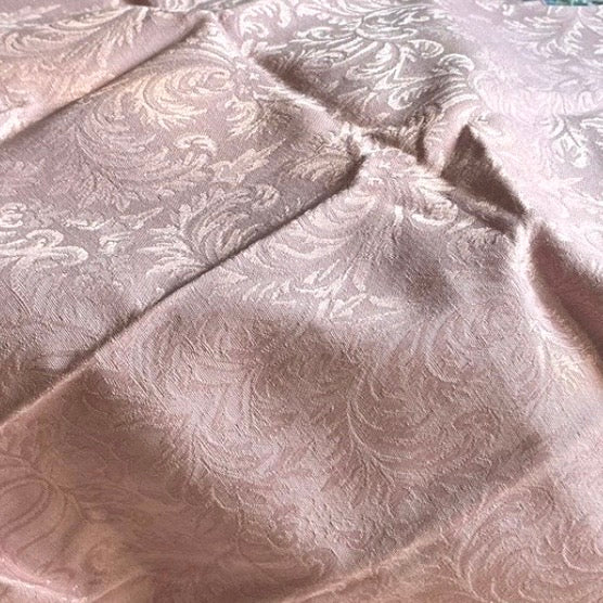 Pink Jacquard Custom secret message personalized vintage napkin