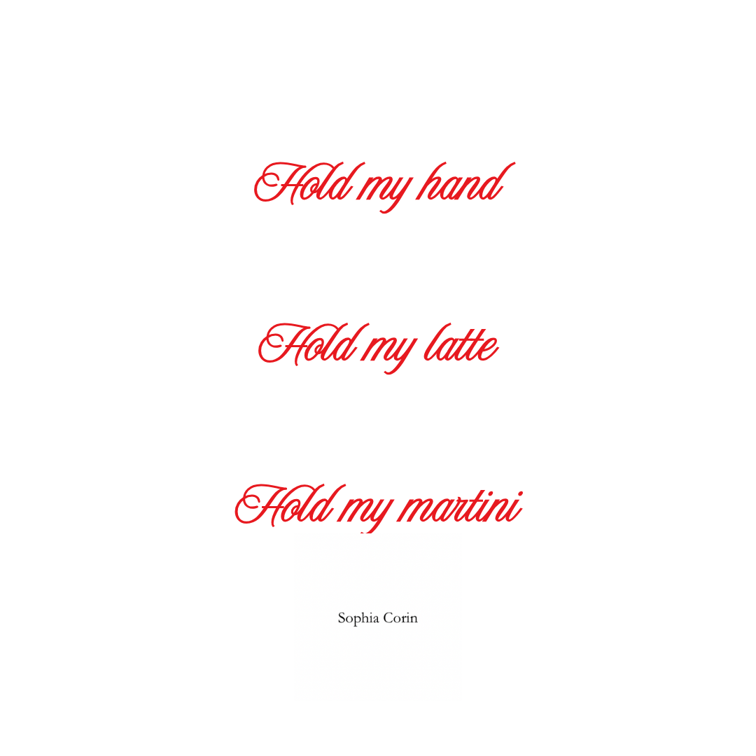 Hold my ______  Secret Message Shirt